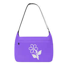 Load image into Gallery viewer, Ti Amo I love you - Exclusive Brand - Heliotrope 3 - White Daisy -  Journey Computer Shoulder Bag
