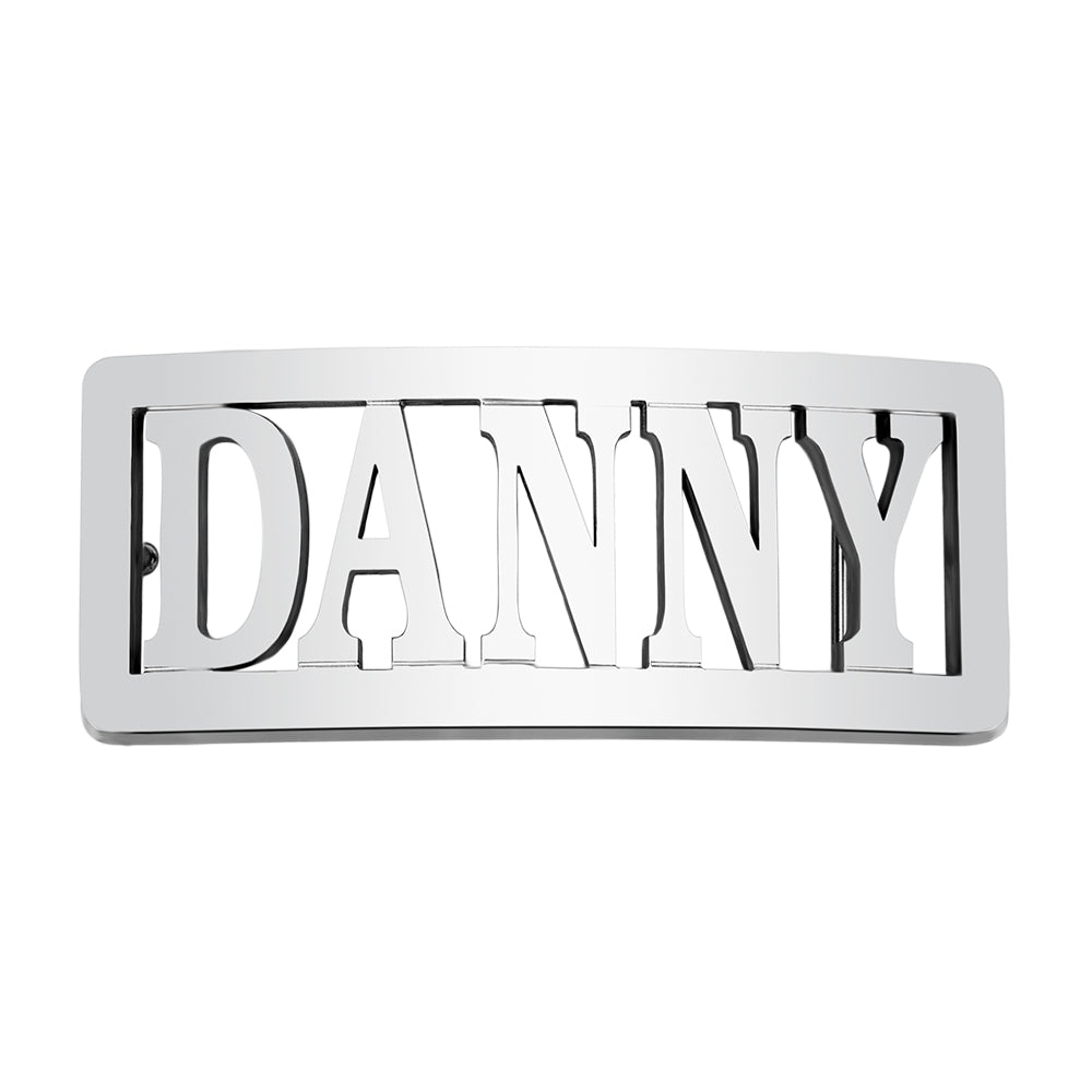 Personalized Name Belt Buckle Ti Amo I love you