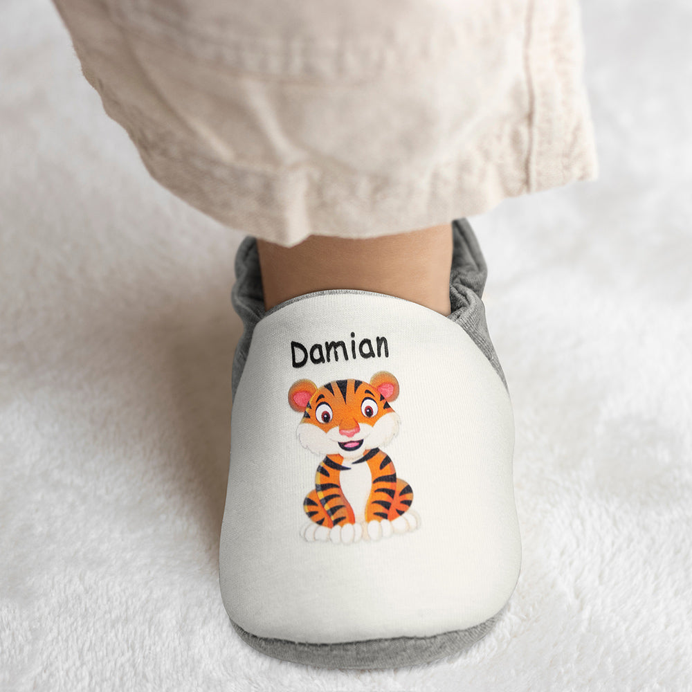 Personalized Newborn Booties Ti Amo I love you