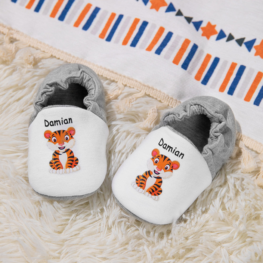 Personalized Newborn Booties Ti Amo I love you