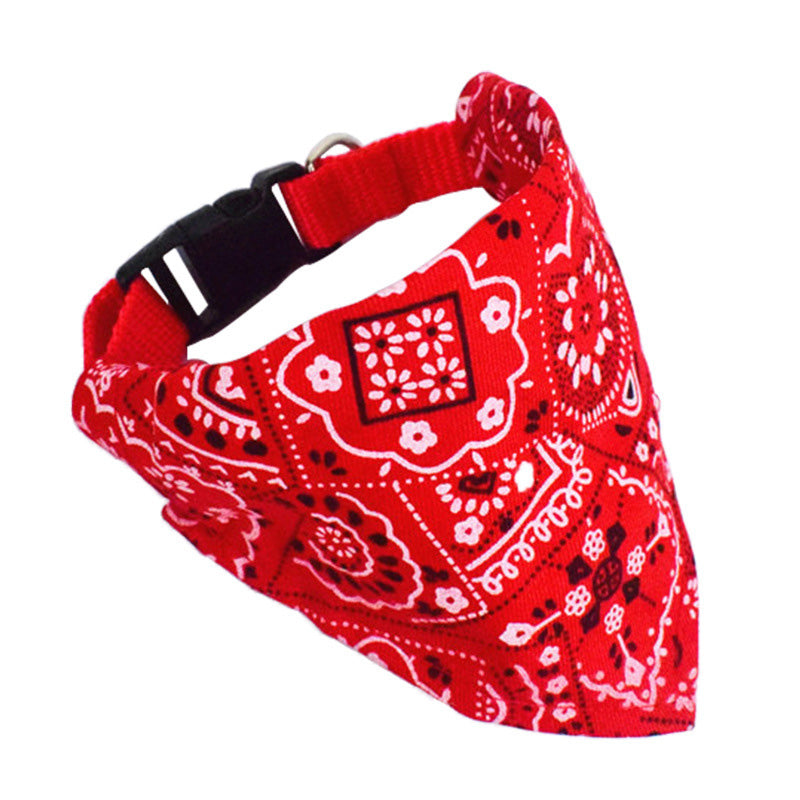 Pets Triangle Bandana with Adjustable Strap for Dogs/ Cats Ti Amo I love you