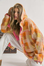 Load image into Gallery viewer, Plus Size -  Plaid Back Spirit Jacket Ti Amo I love you
