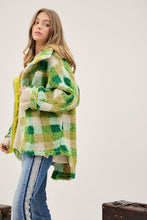 Load image into Gallery viewer, Plus Size -  Plaid Back Spirit Jacket Ti Amo I love you
