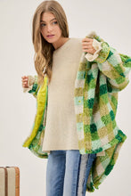 Load image into Gallery viewer, Plus Size -  Plaid Back Spirit Jacket Ti Amo I love you
