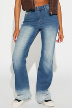 Load image into Gallery viewer, Pocketed Buttoned Straight Jeans Ti Amo I love you
