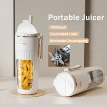 Load image into Gallery viewer, Portable Juicer Wireless Electric Blender - Milkshake Smoothie Mixer Ti Amo I love you
