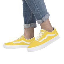 Load image into Gallery viewer, Ti Amo I love you - Exclusive Brand - Mustard Yellow - Low Top Flat Sneaker
