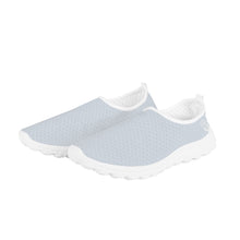 Load image into Gallery viewer, Ti Amo I love you - Exclusive Brand - Mystic - Double White Heart - Women&#39;s Mesh Running Shoes - White Soles
