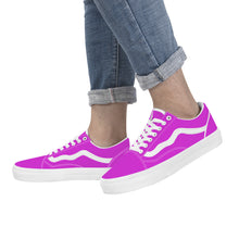 Load image into Gallery viewer, Ti Amo I love you - Exclusive Brand - Bright Orchid - Low Top Flat Sneaker
