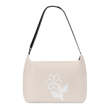 Load image into Gallery viewer, Ti Amo I love you - Exclusive Brand - Pearl Bush - White Daisy - Journey Computer Shoulder Bag
