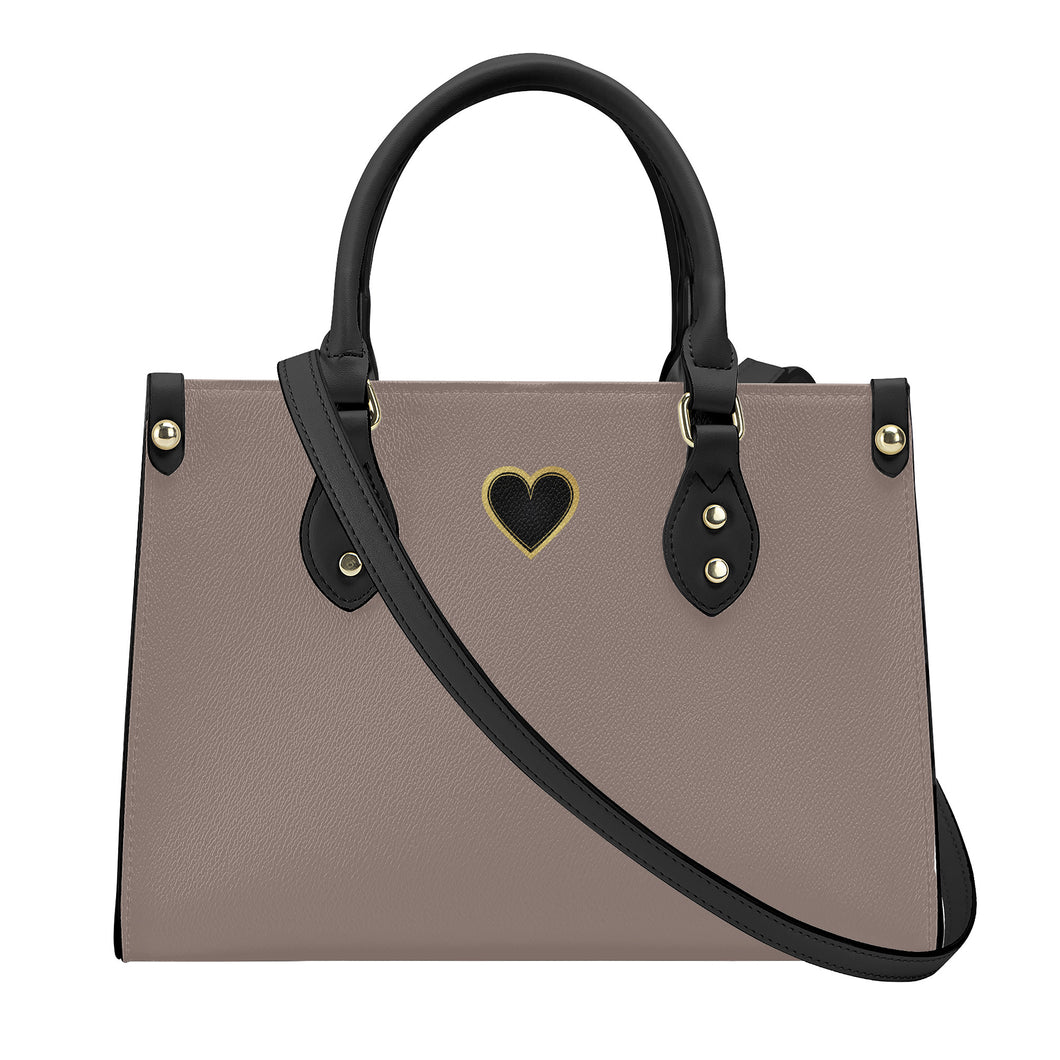 Ti Amo I love you - Exclusive Brand - Pharlap 2 - Luxury Women PU Tote Bag - Black Straps