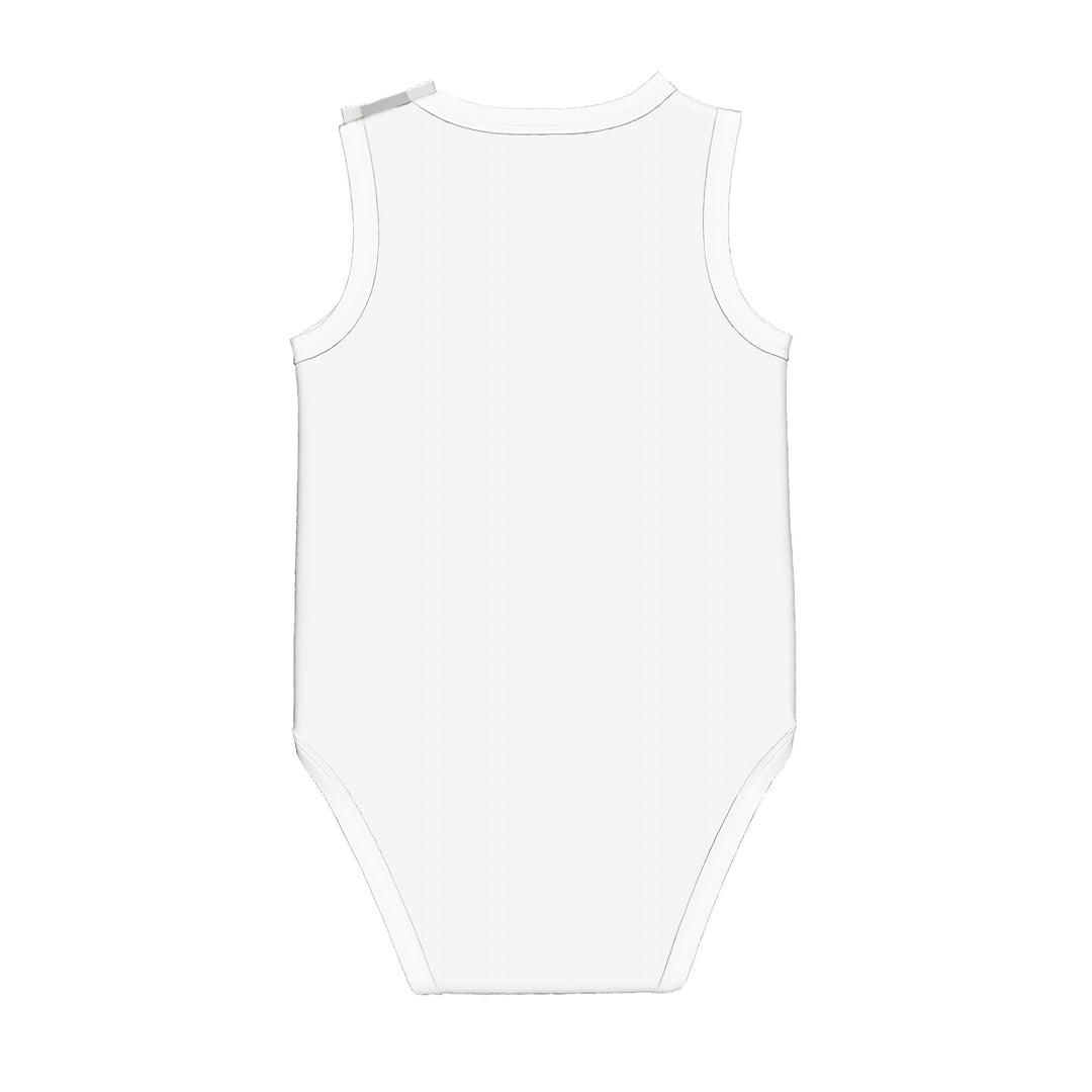 Ti Amo I love you - Exclusive Brand -  White - Skeleton Hands with Heart - Sleeveless Baby One-Piece