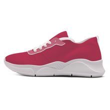 Load image into Gallery viewer, Ti Amo I love you - Exclusive Brand - Viva Magenta - Women&#39;s Mesh Gymnastics Chunky Sneakers
