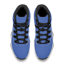 Load image into Gallery viewer, Ti Amo I love you - Exclusive Brand - San Marino Blue - Skeleton Hands with Heart -  High Top Air Retro Sneakers - Black Laces
