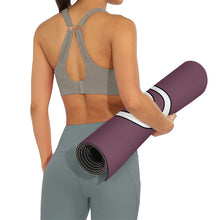 Load image into Gallery viewer, Ti Amo I love you - Exclusive Brand - Brownish Purple - Yoga Mat
