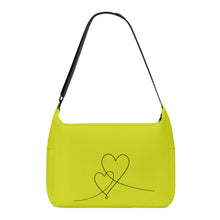 Load image into Gallery viewer, Ti Amo I love you - Exclusive Brand  - Juicy - Double Script Heart - Journey Computer Shoulder Bag
