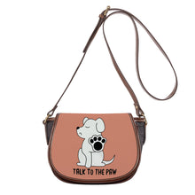 Load image into Gallery viewer, Ti Amo I love you - Exclusive Brand - Pale Copper - Talk to the Paw -  Saddle Bag
