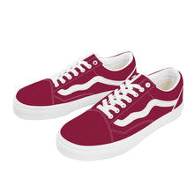 Load image into Gallery viewer, Ti Amo I love you - Exclusive Brand - Cabernet - Low Top Flat Sneaker
