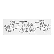 Load image into Gallery viewer, Ti Amo I love you - Exclusive Brand - White - Yoga Mat
