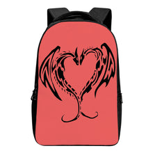 Load image into Gallery viewer, Ti Amo I love you - Exclusive Brand  - Bittersweet - Dragon Heart - Laptop Backpack
