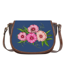 Load image into Gallery viewer, Ti Amo I love you - Exclusive Brand - San Juan - Pink Floral - Saddle Bag
