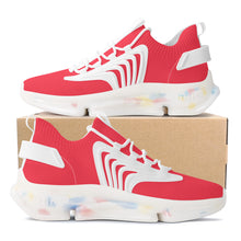 Load image into Gallery viewer, Ti Amo I love you - Exclusive Brand - Red Pink - Mens / Womens - Air Max React Sneakers - White Soles
