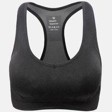 Load image into Gallery viewer, Racerback Athletic Sports Bra Ti Amo I love you
