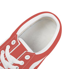 Load image into Gallery viewer, Ti Amo I love you - Exclusive Brand - Indian Red - Low Top Flat Sneaker
