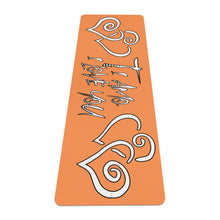 Load image into Gallery viewer, Ti Amo I love you - Exclusive Brand - Coral - Yoga Mat
