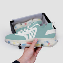 Load image into Gallery viewer, Ti Amo I love you - Exclusive Brand - Shadow Green 2 - Mens / Womens - Air Max React Sneakers - White Soles
