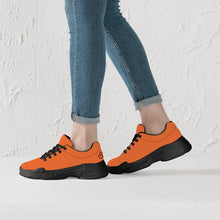 Load image into Gallery viewer, Ti Amo I love you  - Exclusive Brand - Pumpkin Orange - Chunky Sneakers - Black Soles
