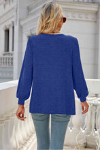 Load image into Gallery viewer, Round Neck Long Sleeve Top Ti Amo I love you
