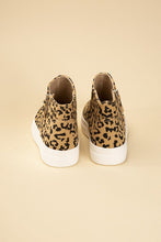 Load image into Gallery viewer, Route-S High Top Leopard Sneakers Ti Amo I love you
