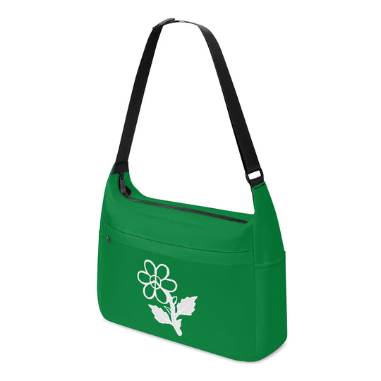 Ti Amo I love you - Exclusive Brand - Fun Green - White Daisy -  Journey Computer Shoulder Bag
