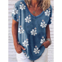 Load image into Gallery viewer, Women&#39;s V-Neck Loose Casual Pullover Top
