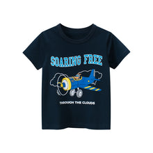 Load image into Gallery viewer, Toddler / Kids - Boys - Short Sleeve T-shirt Cotton Tops  -Tee Shirts
