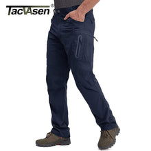 Load image into Gallery viewer, TACVASEN Summer Lightweight Trousers Mens Tactical Fishing Pants Outdoor Hiking Nylon Quick Dry Cargo Pants Casual Work Trousers
