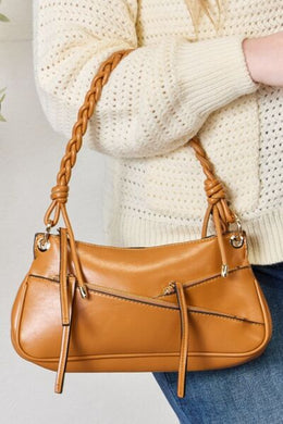 SHOMICO Braided Strap Shoulder Bag Ti Amo I love you