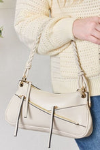 Load image into Gallery viewer, SHOMICO Braided Strap Shoulder Bag Ti Amo I love you
