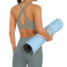 Load image into Gallery viewer, Ti Amo I love you - Exclusive Brand - Regent St Blue - Yoga Mat
