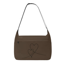 Load image into Gallery viewer, Ti Amo I love you - Exclusive Brand - Abbot - Double Script Heart - Journey Computer Shoulder Bag
