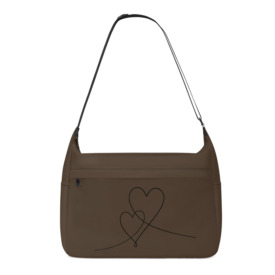 Ti Amo I love you - Exclusive Brand - Abbot - Double Script Heart - Journey Computer Shoulder Bag