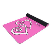 Load image into Gallery viewer, Ti Amo I love you - Exclusive Brand - Hot Pink - Yoga Mat
