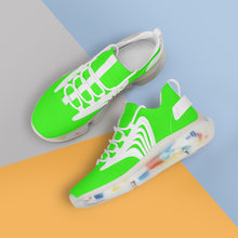 Load image into Gallery viewer, Ti Amo I love you - Exclusive Brand - Florescent Green - Mens / Womens - Air Max React Sneakers - White Soles
