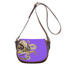 Load image into Gallery viewer, Ti Amo I love you - Exclusive Brand - Heliotrope 3 - Octopus - Saddle Bag
