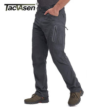 Load image into Gallery viewer, TACVASEN Summer Lightweight Trousers Mens Tactical Fishing Pants Outdoor Hiking Nylon Quick Dry Cargo Pants Casual Work Trousers
