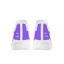 Load image into Gallery viewer, Ti Amo I love you - Exclusive Brand - Heliotrope 3 - White Lettering - Mens / Womens - Flex Control Sneakers- White Soles
