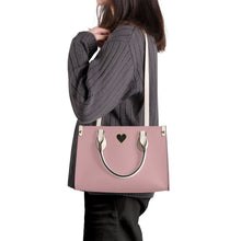 Load image into Gallery viewer, Ti Amo I love you - Exclusive Brand - Pale Chestnut - Luxury Womens PU Tote Bag - Cream Straps
