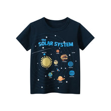 Load image into Gallery viewer, Toddler / Kids - Boys - Short Sleeve T-shirt Cotton Tops  -Tee Shirts
