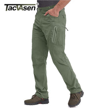 Load image into Gallery viewer, TACVASEN Summer Lightweight Trousers Mens Tactical Fishing Pants Outdoor Hiking Nylon Quick Dry Cargo Pants Casual Work Trousers
